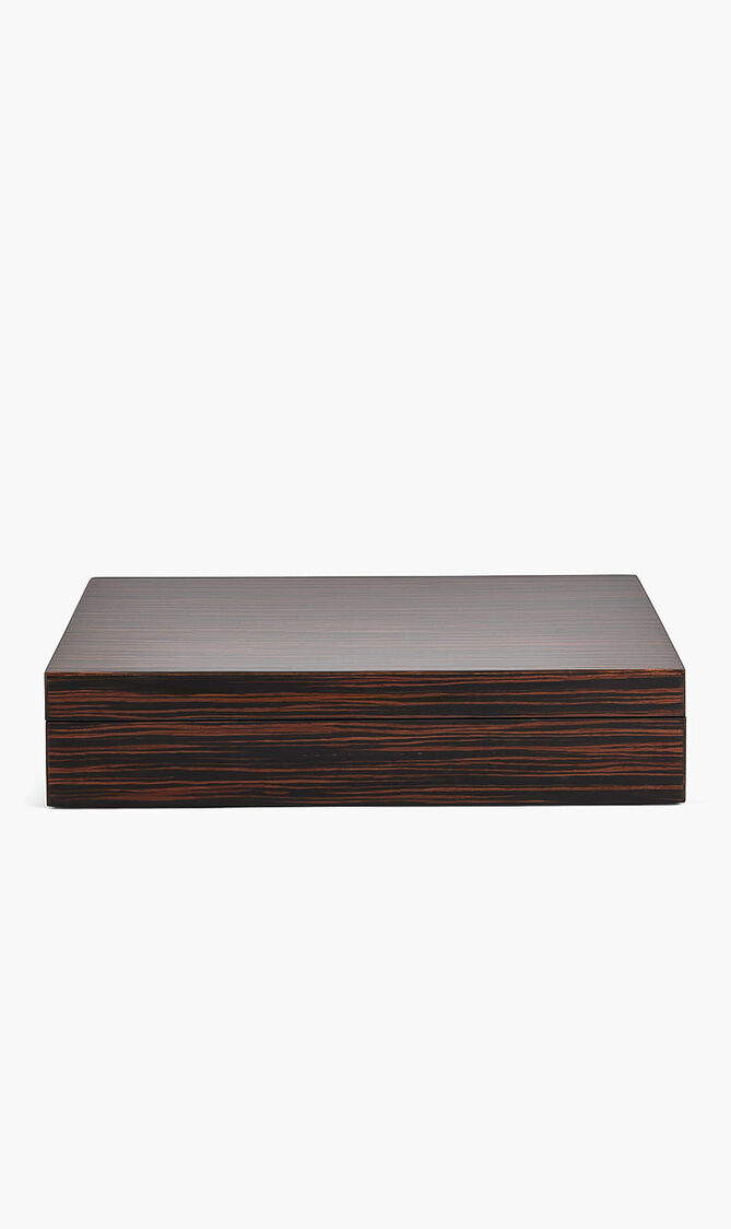 صندوق للقرطاسية من خشب أبنوس ماكاسار