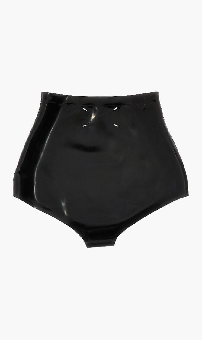 Backstitch Latex Panties
