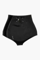 Backstitch Latex Panties