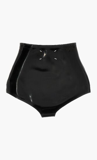 Backstitch Latex Panties