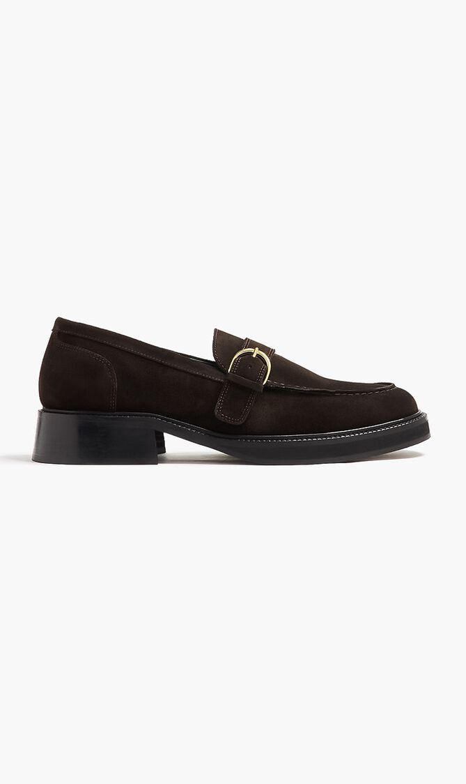 Heeled Townee Monk Loafers