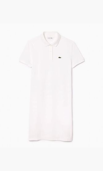 Pique Knit Polo Dress