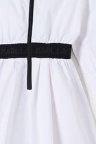 Dress With Logo Band