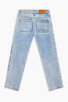 JB JEANS DENIM EMB SIDE VERSACE LOGO STRAIGHT