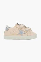 BABY SCHOOL NAPPA UPPER LAMINATED STAR AND HEEL