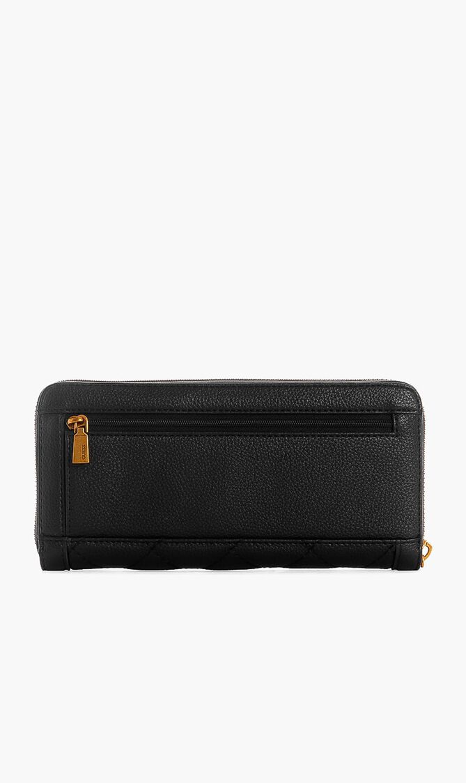 Abey Quilted Long Wallet