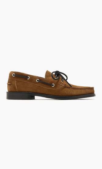 HARRIS COW SUEDE LEATHER TOBACCO