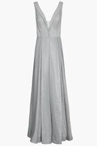 Box Pleat Gown