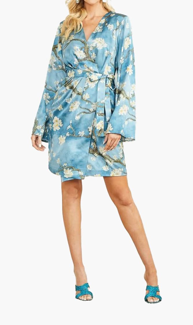 BLOSSOM KIMONO DRESS