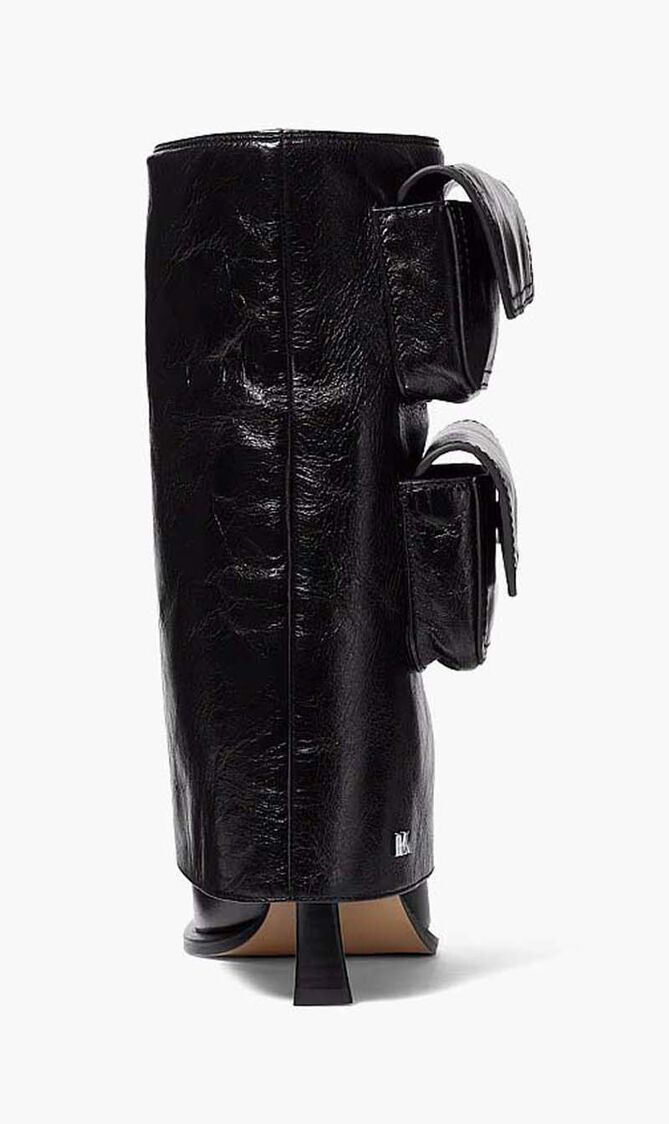 Dakota Leather Cargo Pocket Boots