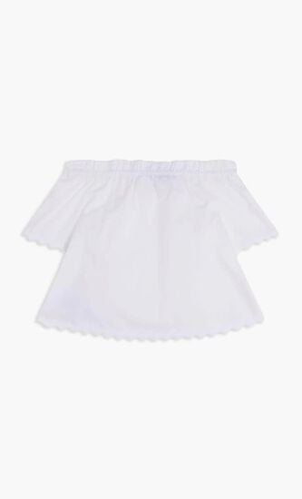 Elasticated Off Shoulder Top