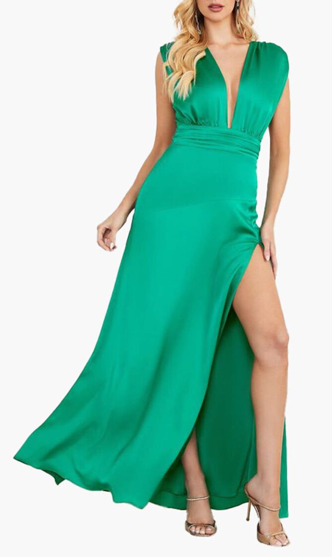 Marciano Front Slit Maxi Dress