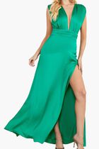 Marciano Front Slit Maxi Dress