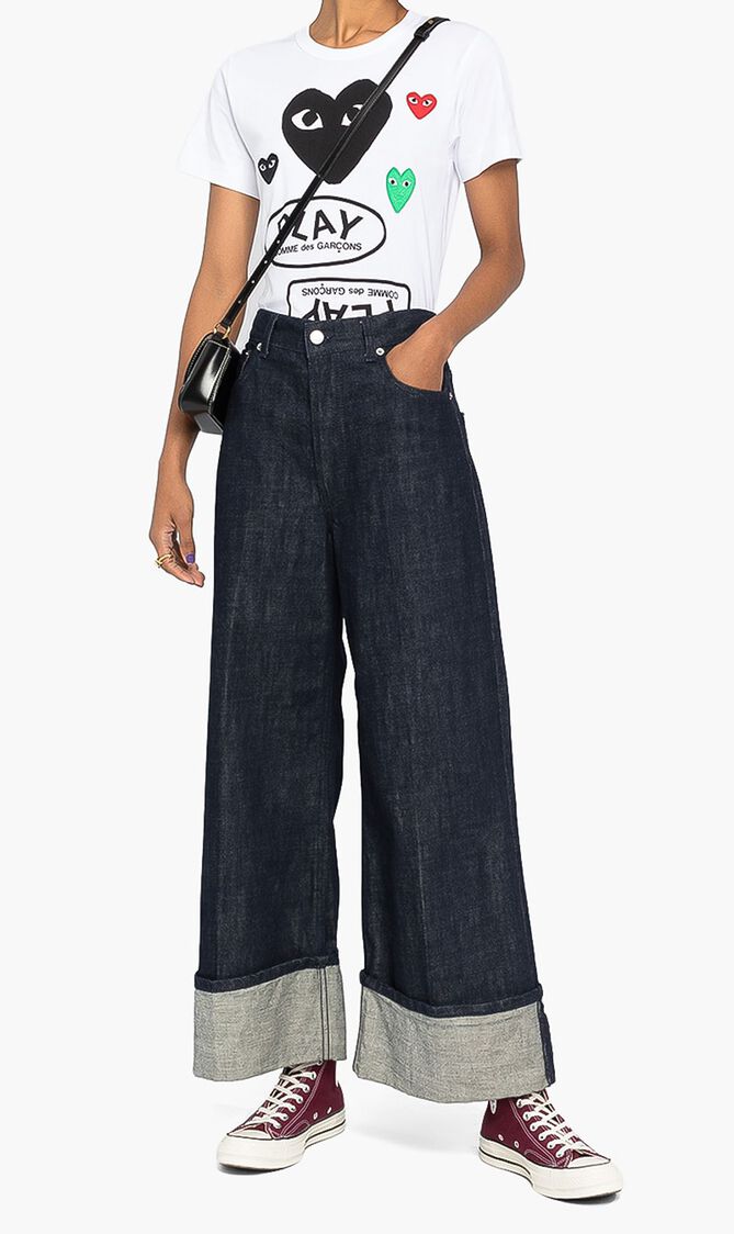 PLAY Multi Logo Print T-shirt