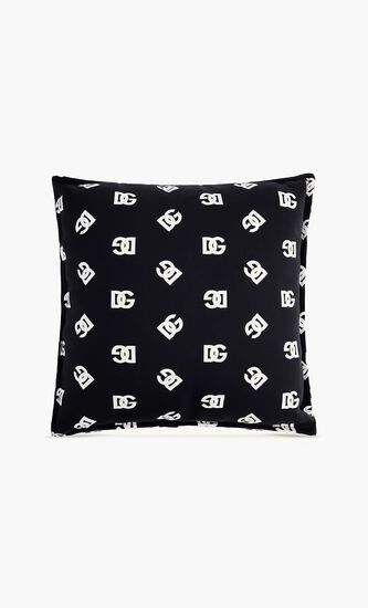DGA DG LOGO CUSHION - DOUBLE FACE BLACKWHITE