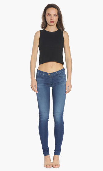 Washed Stretch Jeans