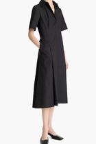 Cotton Short Sleeve Shirt Dress