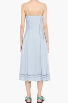 Cut-out Embroidery Dress