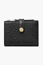 T Monogram Leather Bifold Wallet