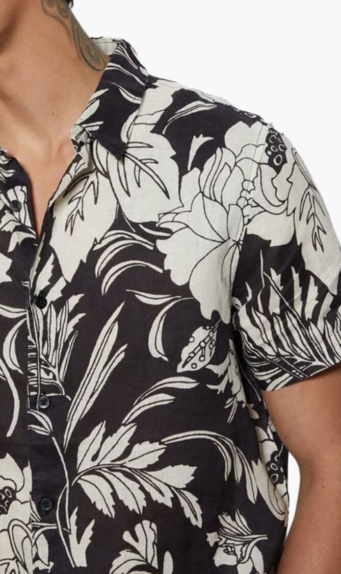 Ss Island Linen Cypress Palm