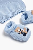 Scooter Bear Hat and Booties Set Scooter Bear Hat and Booties Set