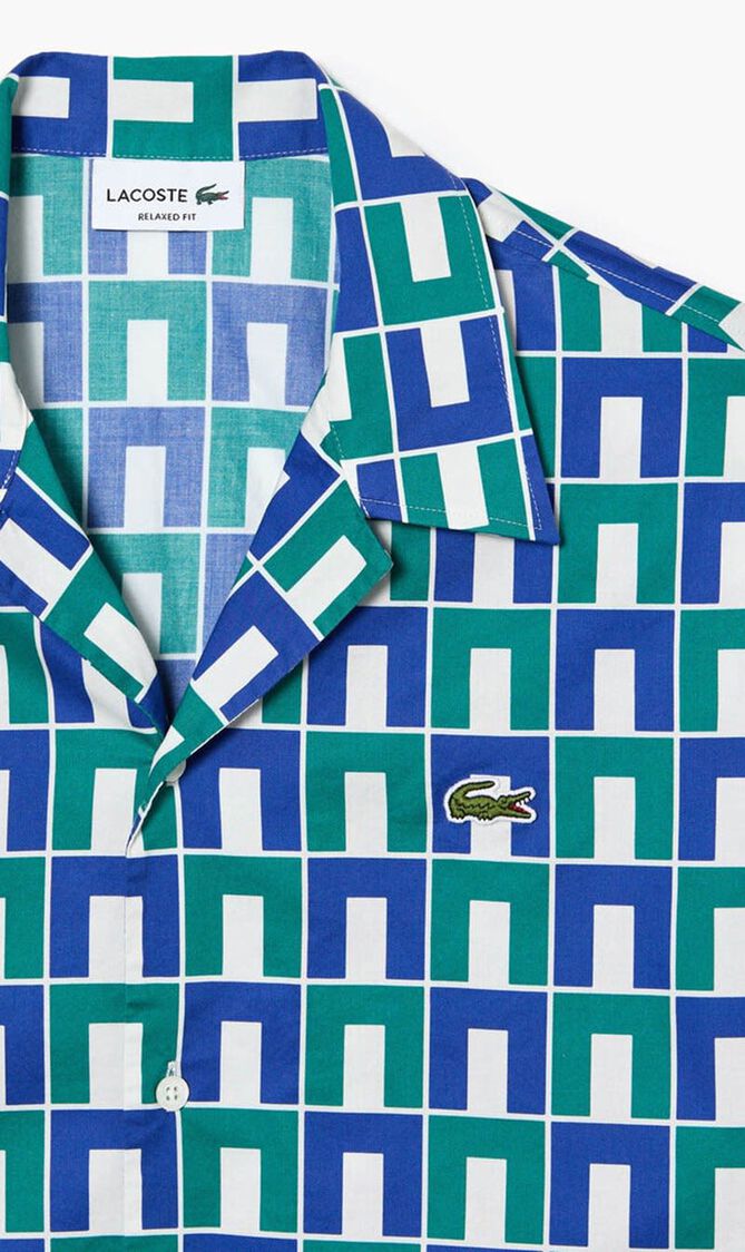 Short Sleeved Robert George Print Shirt