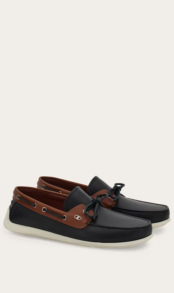 Boat Shoe with Gancini Ornament