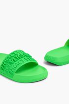 POOL SLIDES EMBOSS VERSACE RUBBER