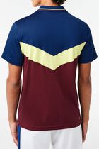 SHORT SLEEVED RIBBED COLLAR SHIRT