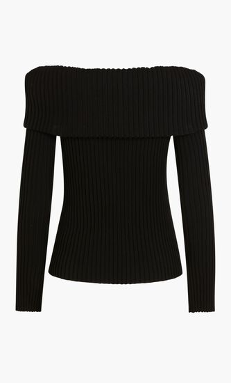 OFF SHOULDER SWEATER