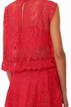 Toucan Guipure Sleeveless Top