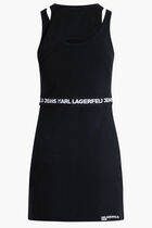 KLJ LOGO ELASTIC TANK DRESS