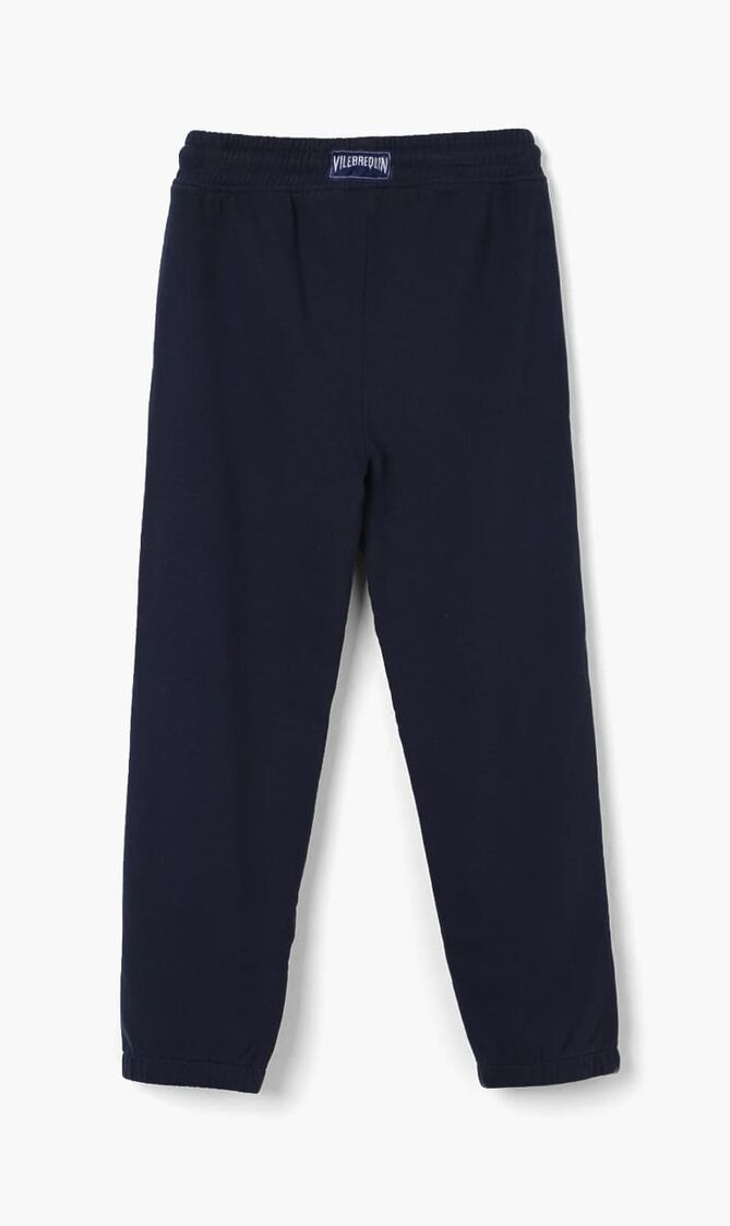 GAETAN PANTALON CR24 SOLID MICROTURT BLEU MARINE