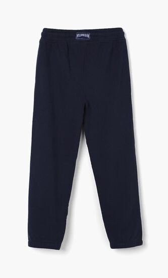 GAETAN PANTALON CR24 SOLID MICROTURT BLEU MARINE