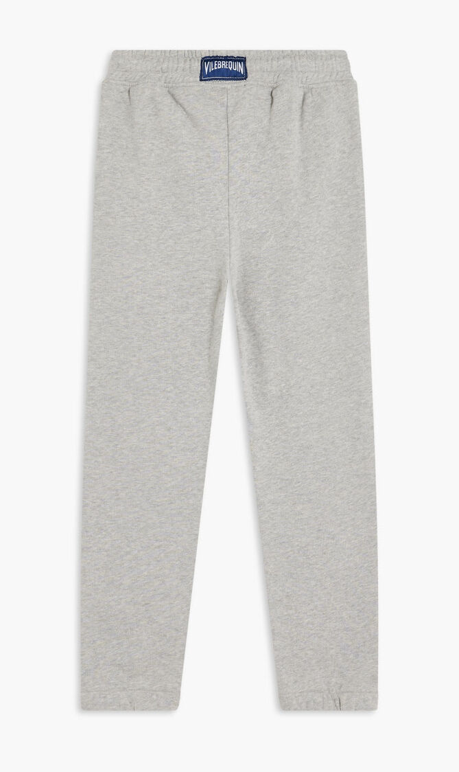 GAETAN PANTALON CR24 FLEVBQLOGO EMB GRIS CHINE