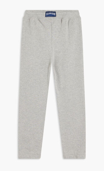 GAETAN PANTALON CR24 FLEVBQLOGO EMB GRIS CHINE