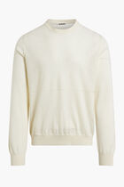SWEATER CN LS SUPERFINE MERINO WOOL