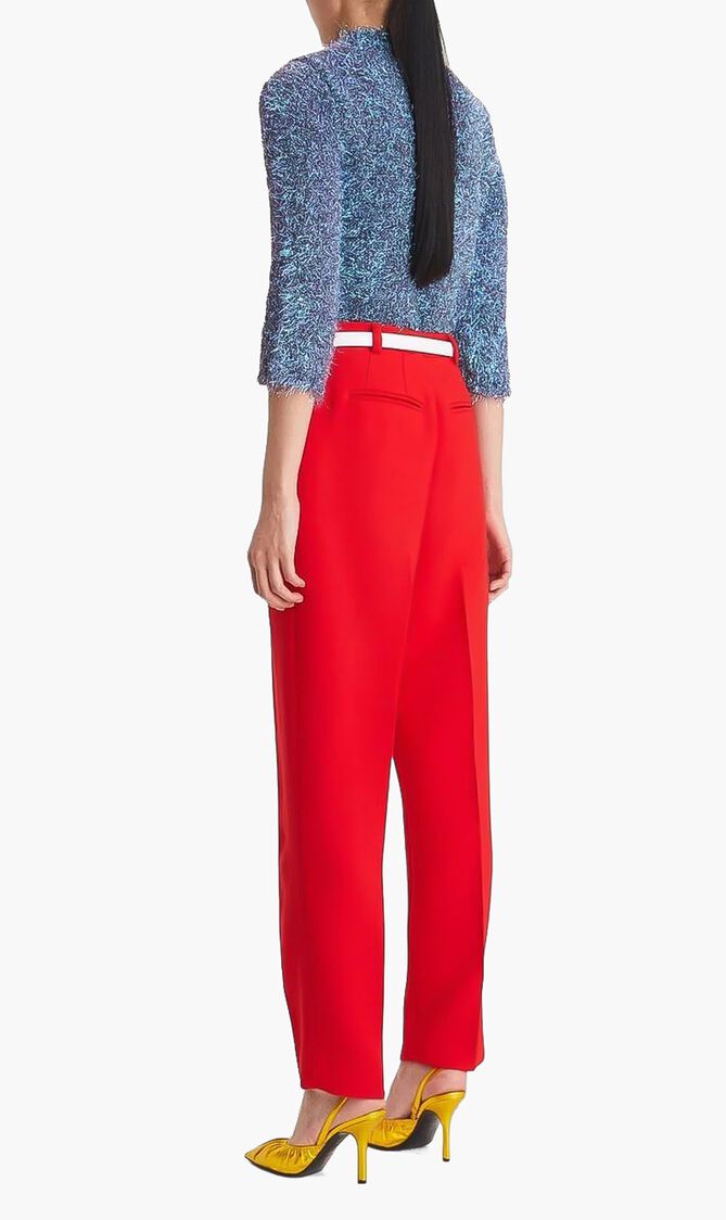 Double-Faced Wool Pants