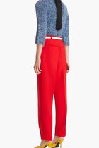 Double-Faced Wool Pants