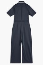 JUMPSUIT WITH FLARED LEG