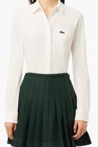 Cotton Pique Shirt with Pocket