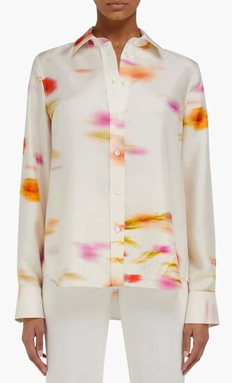 Blossom Print Long Sleeved Shirt