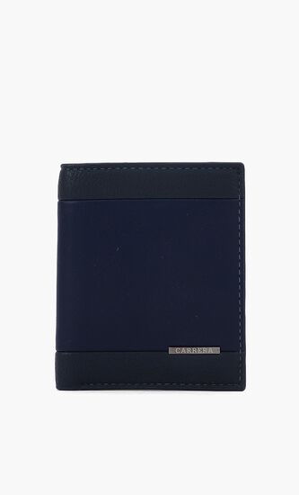 Embossed Logo Bi-Fold Wallet