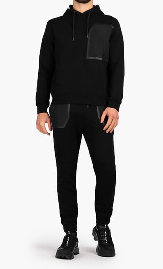 Contrast Detail Sweatshirt