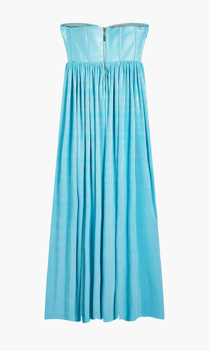 FLORENCE STRAPLESS LIGHT BLUE GOWN