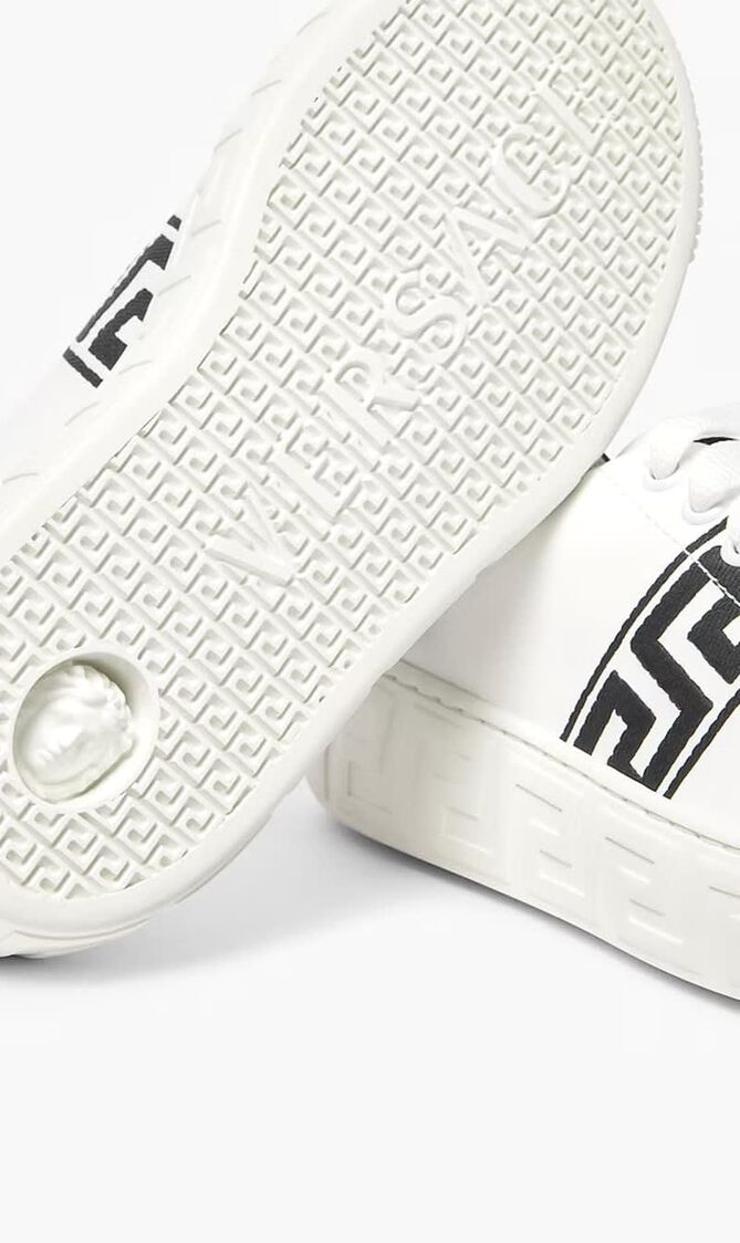 SNEAKER LA GRECA FABRICS+GRECA EMBROIDERY