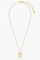 Double Pearl Necklace