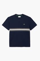 French Made Striped Band T-shirt