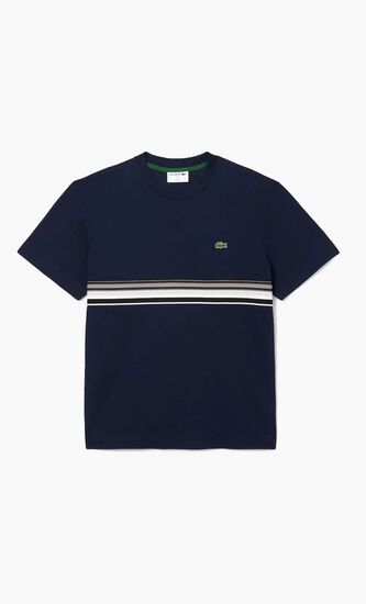 French Made Striped Band T-shirt