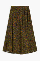 PRINTED MIDI SKIRT
